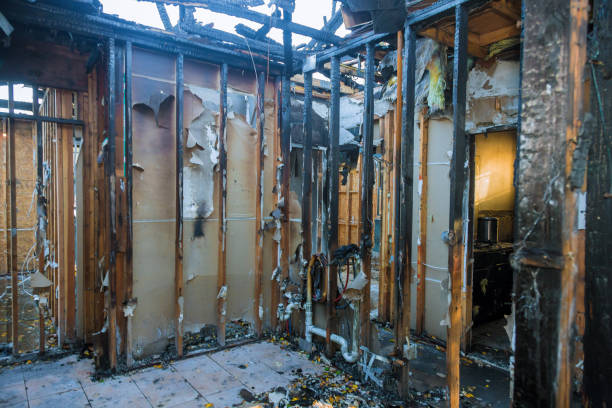 Professional Fire Damage Removal technician working in Paoli, PA